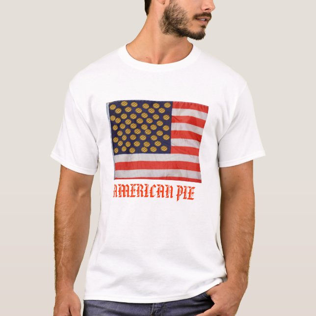 T-shirt américain de tarte (Devant)