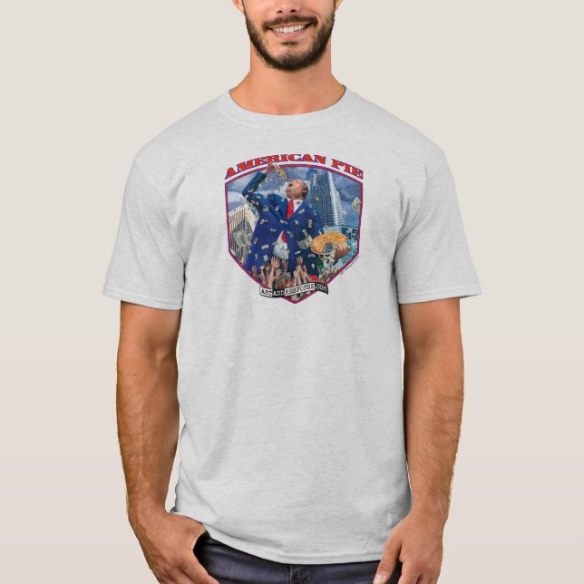 T-shirt américain de tarte (Devant)