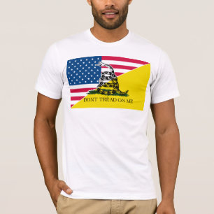 T-shirt Américain et drapeau de Gadsden