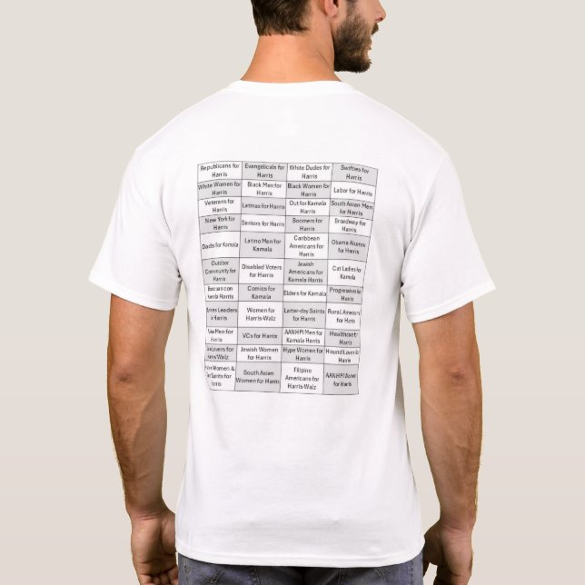 T-shirt américain Harris (Dos)