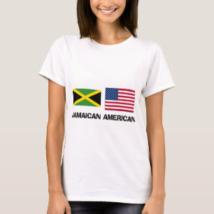 T-shirt Américain jamaïcain