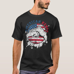 T-shirt Américain Kenpo Karate Entraînement Propriétaires 