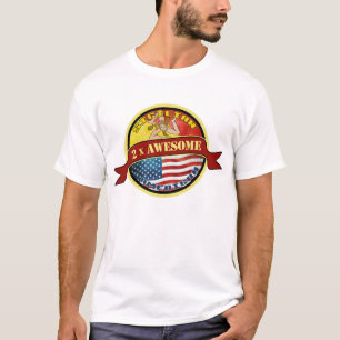 T-shirt américain masculin sicilien