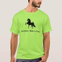 Américain Saddlebred - le devenez écolo, montent