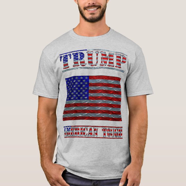 T-shirt américain Trump exclusif (Devant)