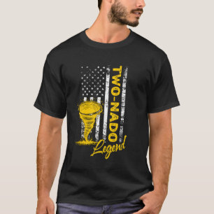 T-shirt Américain Two Nado Tornade Légende Two Nado