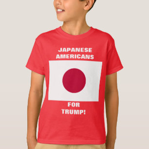 T-SHIRT AMÉRICAINS JAPONAIS POUR TRUMP !
