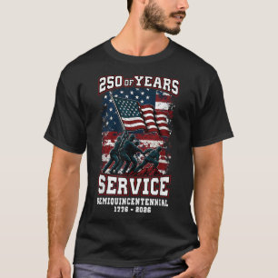 T-shirt American 250th Anniversary Celebration 250 Years U