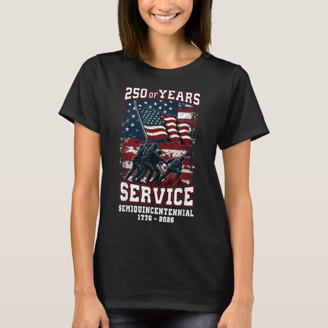 T-shirt American 250th Anniversary Celebration 250 Years U (Devant)