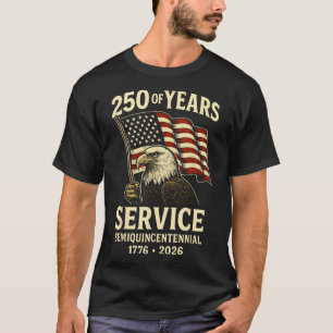 T-shirt American 250th Anniversary Celebration Patriotic U