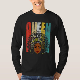 T-shirt American African Women Girl Apparel Afro Black Mel