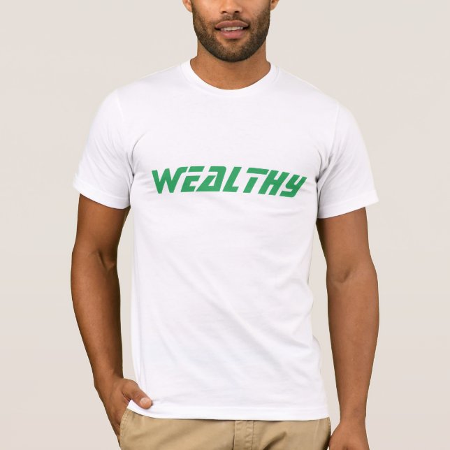T-SHIRT AMERICAN APPAREL TEE RICHE (Devant)