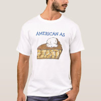 American As Apple Pie Slice Ice Cream Juillet 4 US