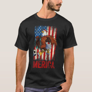 T-shirt American Bald Eagle 4 juillet femmes Hommes Améric