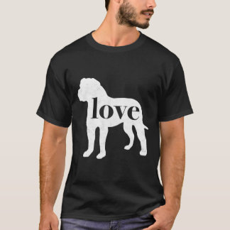 T-shirt American Bulldog Bully Aimer Un Graphi De Style Vi