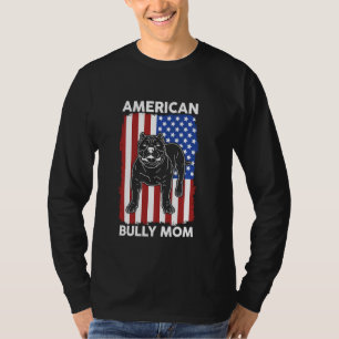 T-shirt American Bully Mom Chien propriétaire American Bul