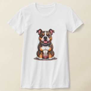 T-shirt American Bully Style de chiot mignon