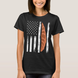 T-shirt American Croissant Outfit USA Flag Baking