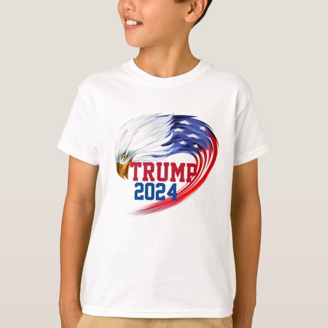 T-shirt American Eagle Trump 2024 Boy (Devant)
