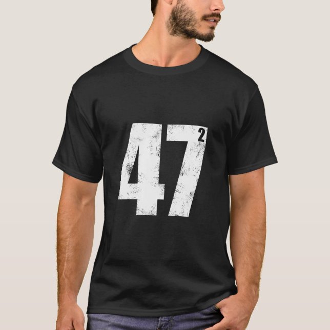 T-shirt American Flag America 45 47 Président Donald Trump (Devant)