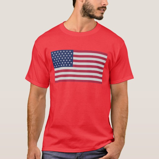 T-shirt American Flag Collection classique d'origine (Devant)