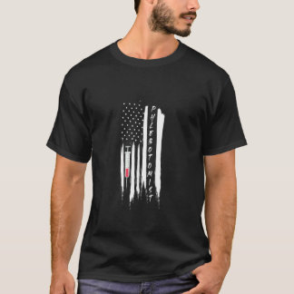 T-shirt American Flag Phlebotomist Usa Phlebotomie Do