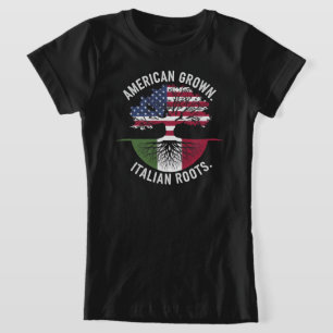 T-shirt American Flag Roots, arbre de vie patrioti