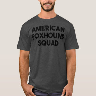 T-shirt American Fohound Dog LoverAmerican Fohound Squad