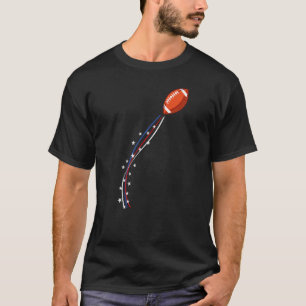 T-shirt American Football Sport Fan Team Spirit Usa