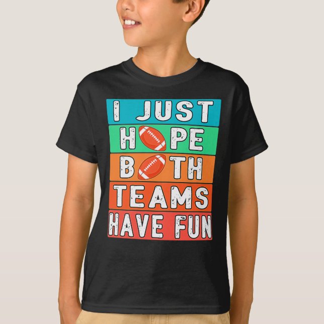 T-shirt American Football Sport Touchdown game (Devant)