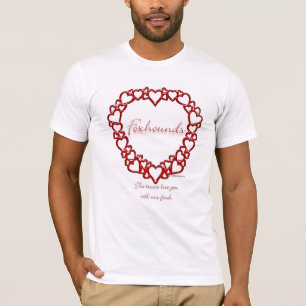 T-shirt American Foxhound True Love