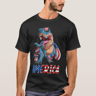 T-shirt American Funny 4 juillet America Kids