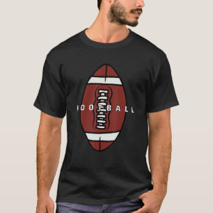 T-shirt American graphic Football drôle