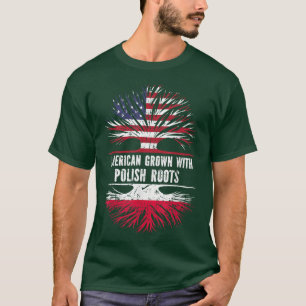 T-shirt American Grosse avec des racines polonaises USA Dr