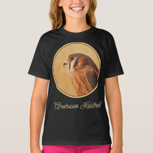 T-shirt American Kestrel Painting