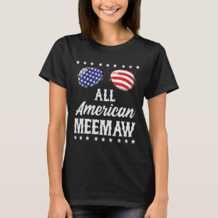 T-shirt American Meemaw 4 juillet Fête de l'Indépendance P