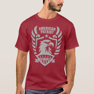 T-shirt American Patriot Tee - Jarhead Maroon