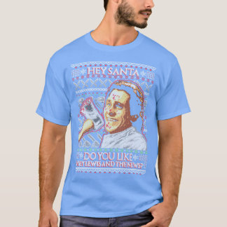 T-shirt American Père Noël Ugly Xmas
