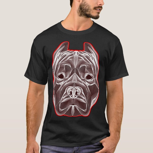 T-shirt American Pit Bull Terrier (Devant)