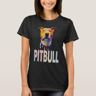 T-shirt American Pit Bull Terrier Pit Bull Papa Chien Papa