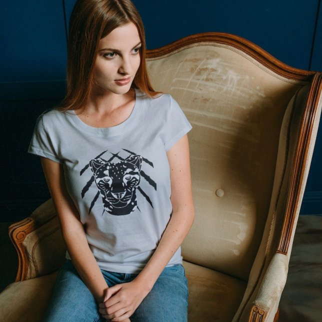 T-shirt American Pride with Wild Cat Margay Magie (Créateur téléchargé)