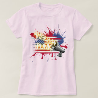 T-shirt American Punk Flag