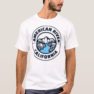 T-shirt American River California State Lovers
