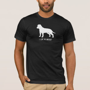 T-shirt American Staffordshire Terrier (Oreilles Tombantes