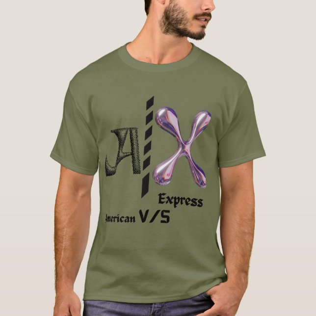 T-shirt American v/s Express Bold Statement - Graphique te (Devant)
