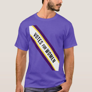 T-shirt American Votes for Women Suffragette Sash