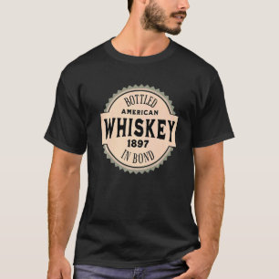 T-shirt American Whiskey Bottled In Bond  