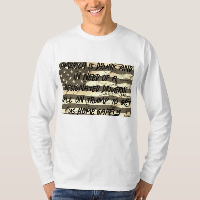 T - Shirt - Amerika in Not (Vorderseite)
