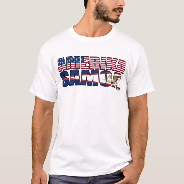 T-shirt Amerika Samoa 2 (Devant)