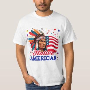 T-shirt Amérindien
